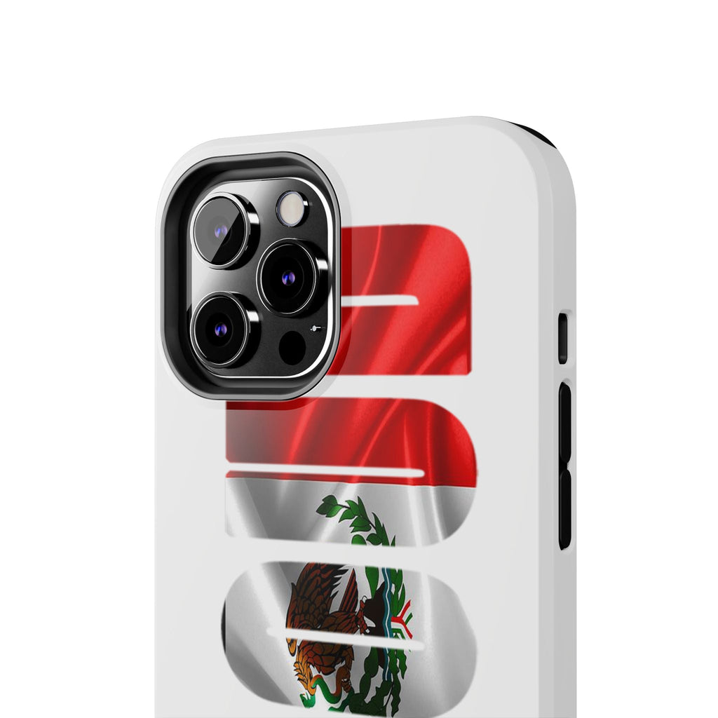 Mexico Pride Tough Phone Case — Mexican Flag Vertical 'PRIDE' Design - 314 Originals