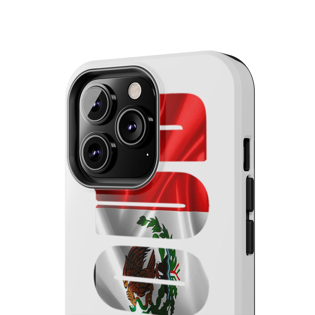Mexico Pride Tough Phone Case — Mexican Flag Vertical 'PRIDE' Design - 314 Originals