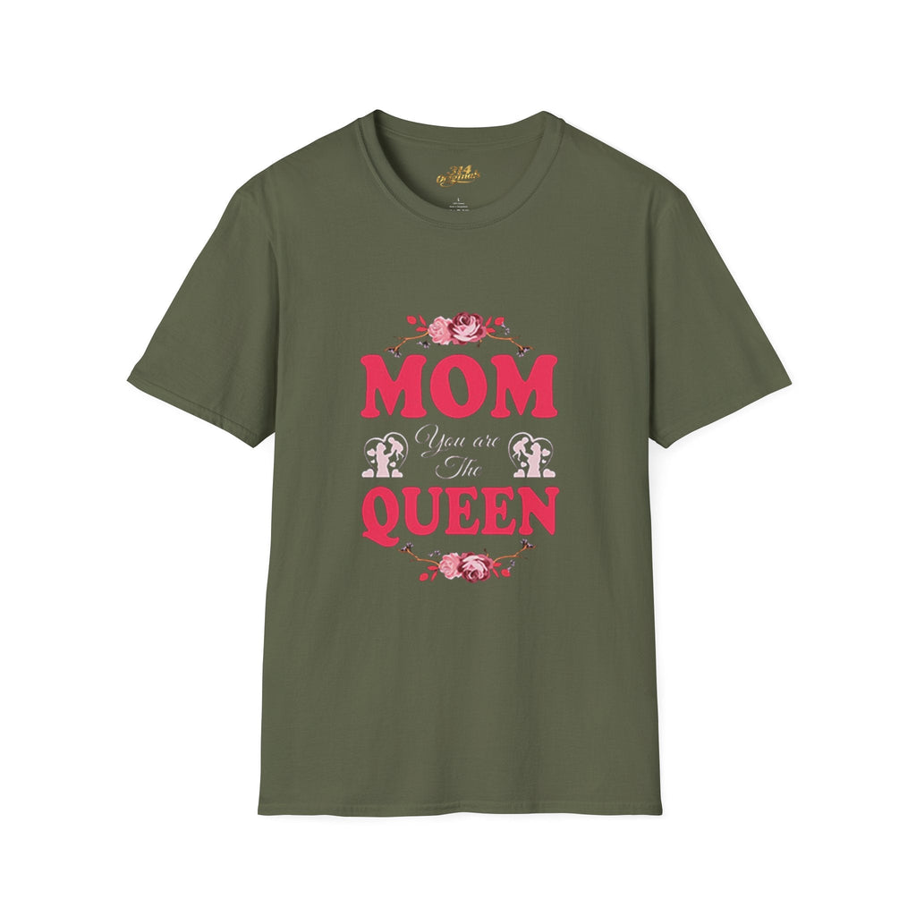 Mom You Are The Queen T‑Shirt — Floral Mother's Day Gift - 314 Originals