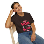 Mom You Are The Queen T‑Shirt — Floral Mother's Day Gift - 314 Originals