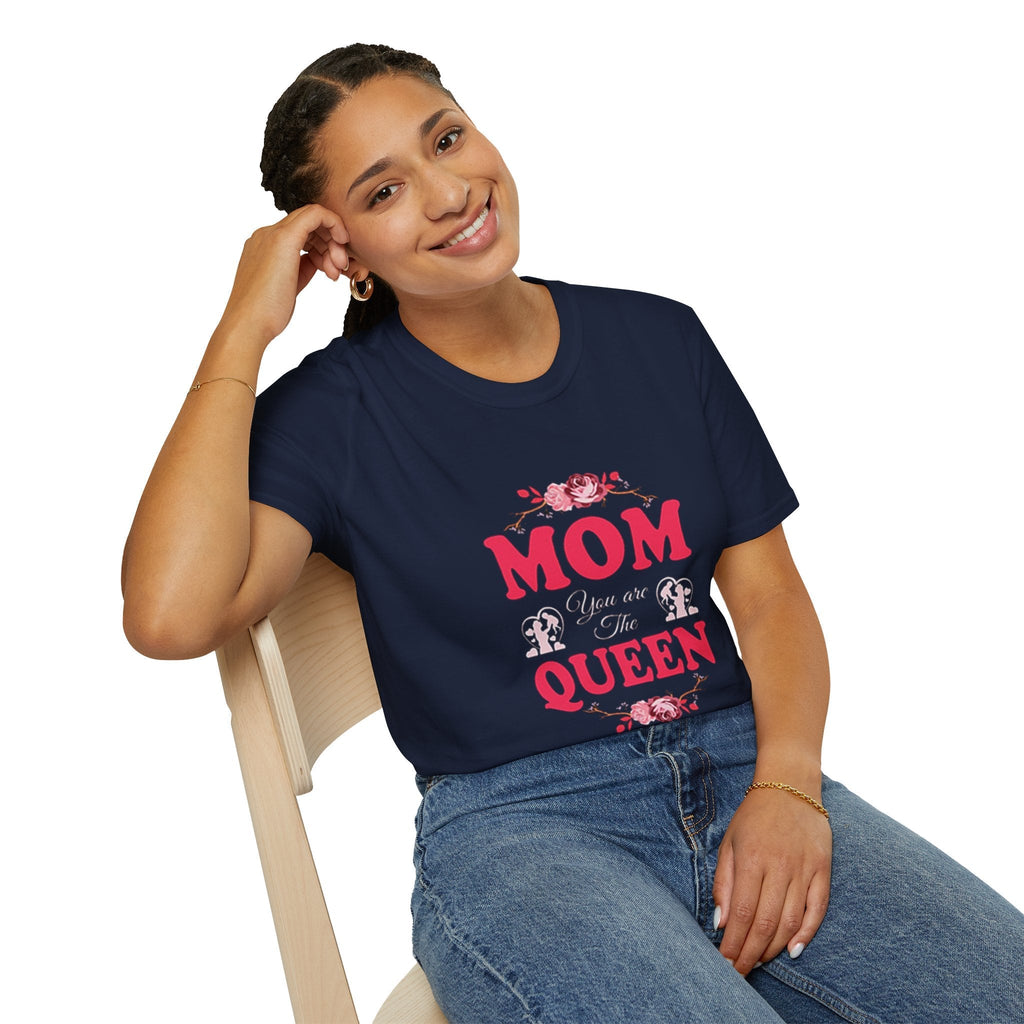 Mom You Are The Queen T‑Shirt — Floral Mother's Day Gift - 314 Originals