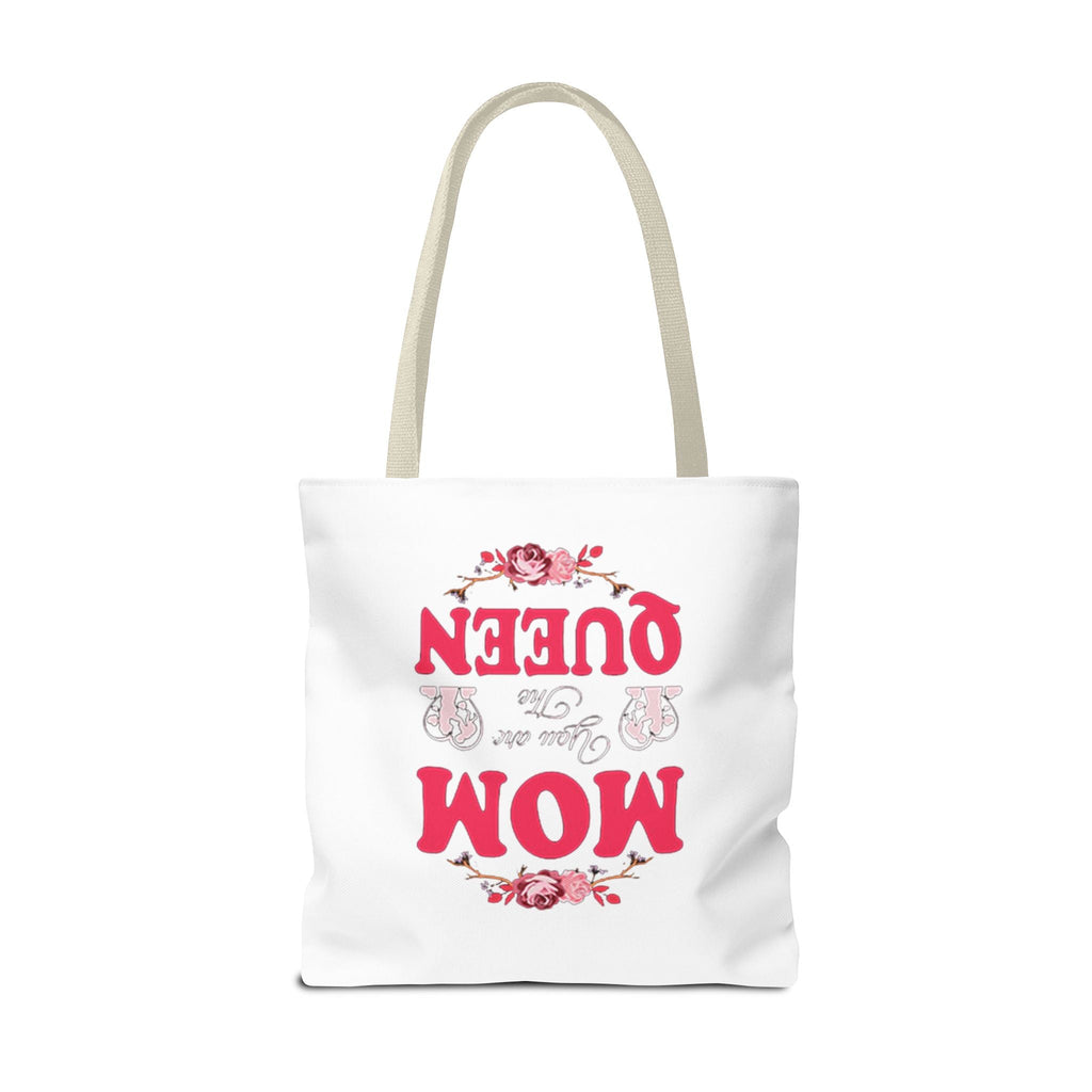 "Mom You're the Queen" Floral Mother's Day Tote Bag - 314 Originals