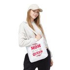 "Mom You're the Queen" Floral Mother's Day Tote Bag - 314 Originals