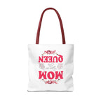 "Mom You're the Queen" Floral Mother's Day Tote Bag - 314 Originals