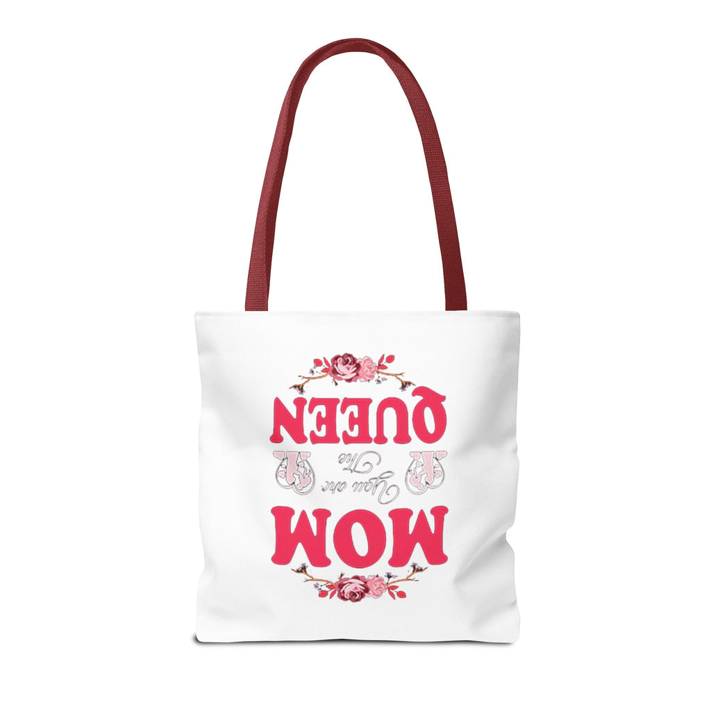 "Mom You're the Queen" Floral Mother's Day Tote Bag - 314 Originals