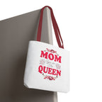 "Mom You're the Queen" Floral Mother's Day Tote Bag - 314 Originals