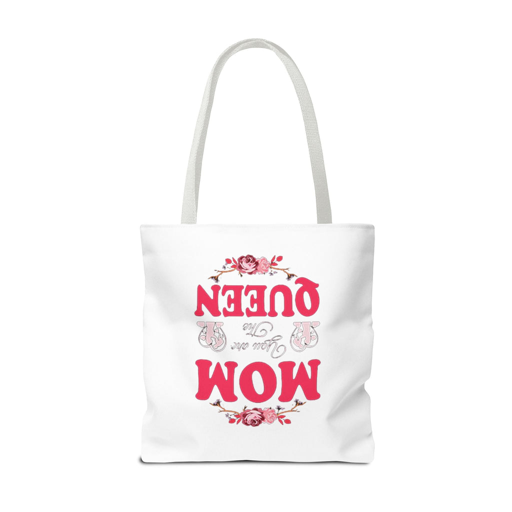 "Mom You're the Queen" Floral Mother's Day Tote Bag - 314 Originals