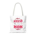"Mom You're the Queen" Floral Mother's Day Tote Bag - 314 Originals