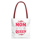 "Mom You're the Queen" Floral Mother's Day Tote Bag - 314 Originals