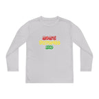 "Mom's Favorite Kid" Youth Long Sleeve Tee — Colorful Retro Graphic - 314 Originals