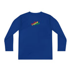 "Mom's Favorite Kid" Youth Long Sleeve Tee — Colorful Retro Graphic - 314 Originals