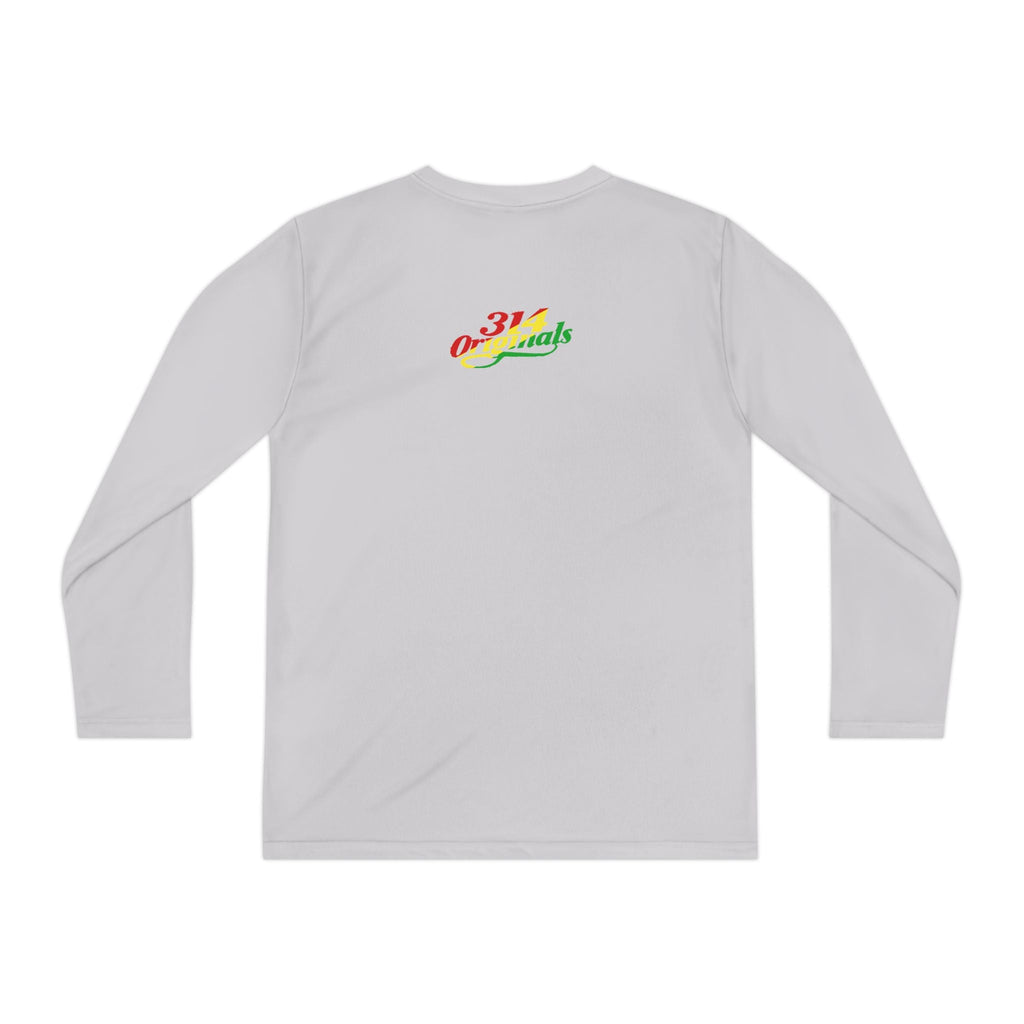 "Mom's Favorite Kid" Youth Long Sleeve Tee — Colorful Retro Graphic - 314 Originals