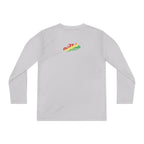"Mom's Favorite Kid" Youth Long Sleeve Tee — Colorful Retro Graphic - 314 Originals