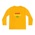 "Mom's Favorite Kid" Youth Long Sleeve Tee — Colorful Retro Graphic - 314 Originals