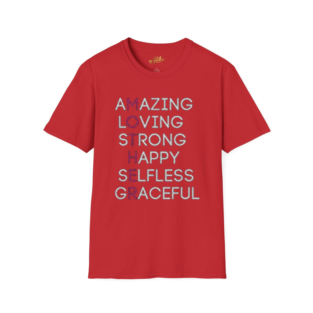 Mother Acrostic T-Shirt – Amazing Loving Strong Happy Selfless Graceful (Mother) - 314 Originals