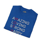 Mother Acrostic T-Shirt – Amazing Loving Strong Happy Selfless Graceful (Mother) - 314 Originals