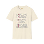 Mother Acrostic T-Shirt – Amazing Loving Strong Happy Selfless Graceful (Mother) - 314 Originals