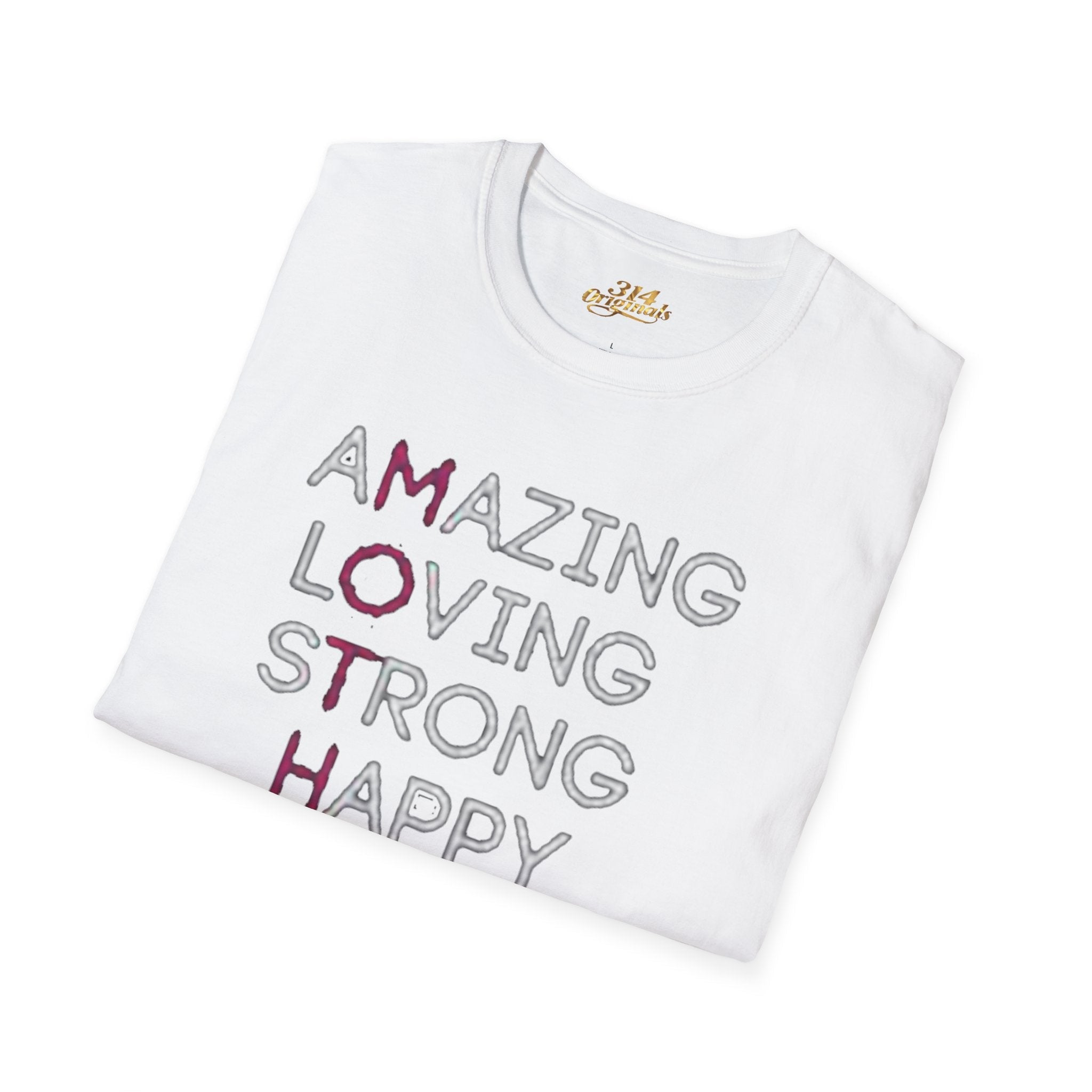 Mother Acrostic T-Shirt – Amazing Loving Strong Happy Selfless Graceful (Mother) - 314 Originals
