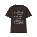 Mother Acrostic T-Shirt – Amazing Loving Strong Happy Selfless Graceful (Mother) - 314 Originals