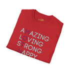 Mother Acrostic T-Shirt – Amazing Loving Strong Happy Selfless Graceful (Mother) - 314 Originals