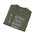 Mother Acrostic T-Shirt – Amazing Loving Strong Happy Selfless Graceful (Mother) - 314 Originals