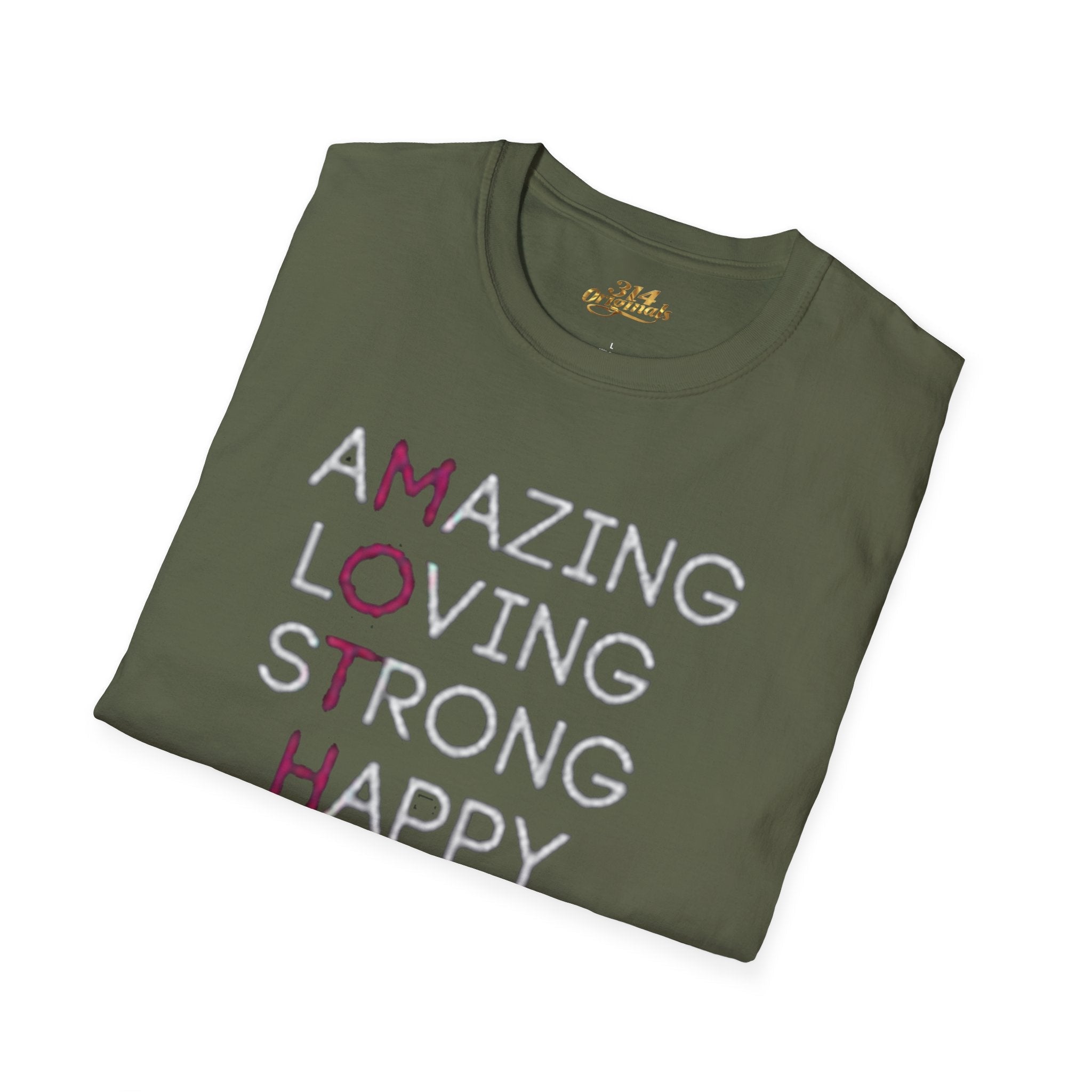 Mother Acrostic T-Shirt – Amazing Loving Strong Happy Selfless Graceful (Mother) - 314 Originals