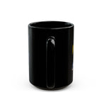 My City Skyline Black Mug – Nighttime Gateway Arch Coffee Cup (11oz & 15oz) - 314 Originals
