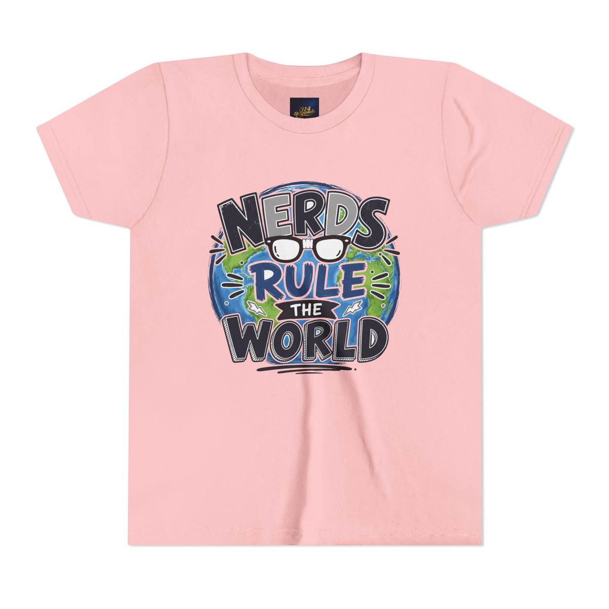 "Nerds Rule the World" Graphic Youth Tee Shirt - 314 Originals