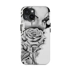 Noir Clown Face with Rose Shockproof Phone Cover - 314 Originals