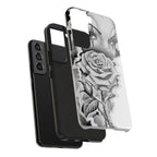 Noir Clown Face with Rose Shockproof Phone Cover - 314 Originals