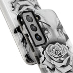 Noir Clown Face with Rose Shockproof Phone Cover - 314 Originals