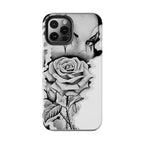 Noir Clown Face with Rose Shockproof Phone Cover - 314 Originals