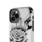 Noir Clown Face with Rose Shockproof Phone Cover - 314 Originals
