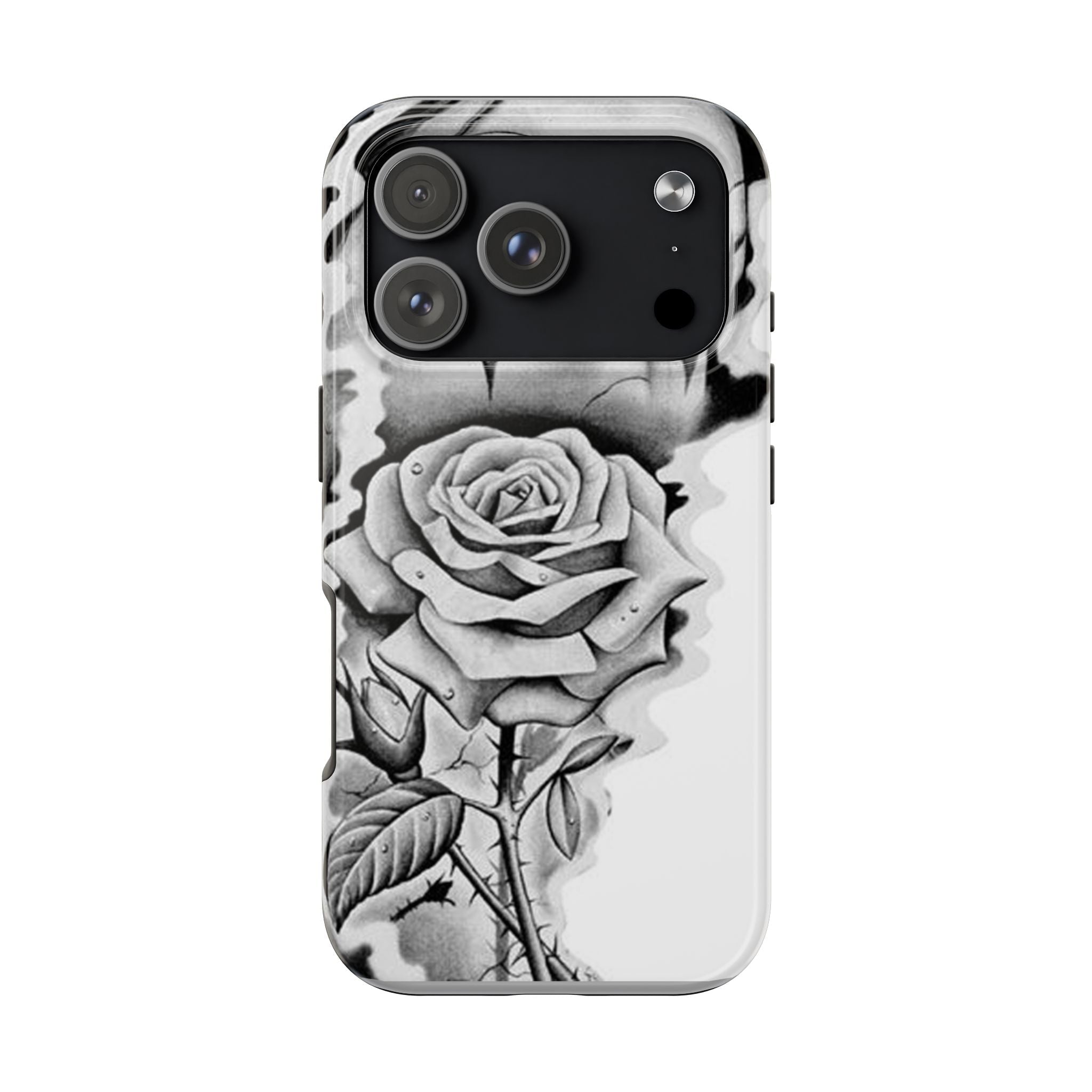Noir Clown Face with Rose Shockproof Phone Cover - 314 Originals