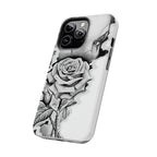 Noir Clown Face with Rose Shockproof Phone Cover - 314 Originals