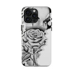 Noir Clown Face with Rose Shockproof Phone Cover - 314 Originals