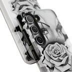 Noir Clown Face with Rose Shockproof Phone Cover - 314 Originals