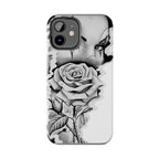 Noir Clown Face with Rose Shockproof Phone Cover - 314 Originals