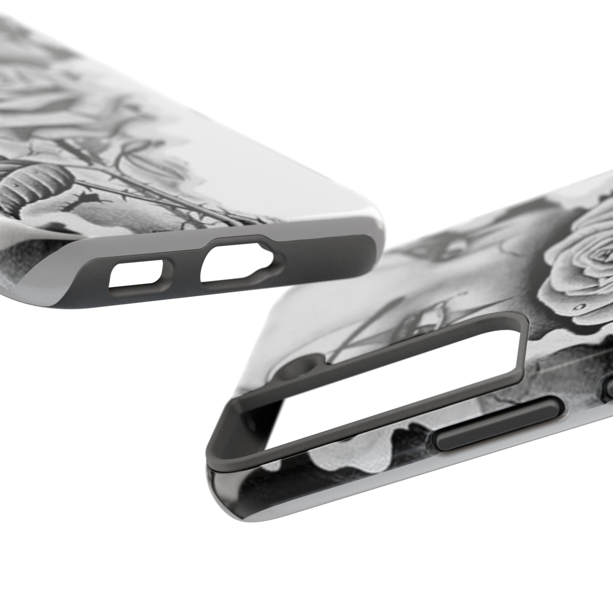 Noir Clown Face with Rose Shockproof Phone Cover - 314 Originals