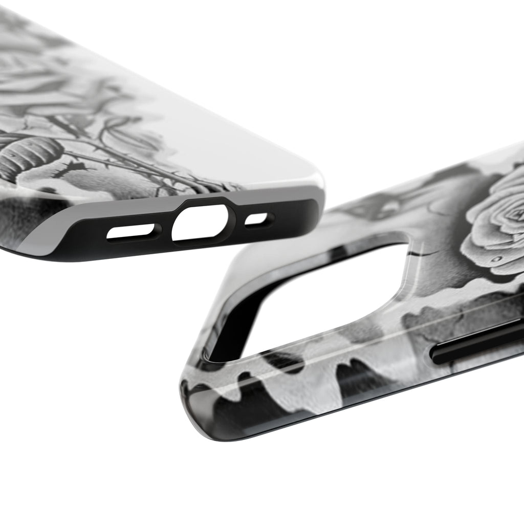 Noir Clown Face with Rose Shockproof Phone Cover - 314 Originals