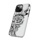 Noir Clown Face with Rose Shockproof Phone Cover - 314 Originals