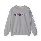 Ohio Flag Crewneck Sweatshirt — Youngstown Ohio State Pride Pullover - 314 Originals
