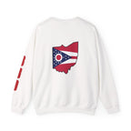 Ohio Flag Crewneck Sweatshirt — Youngstown Ohio State Pride Pullover - 314 Originals