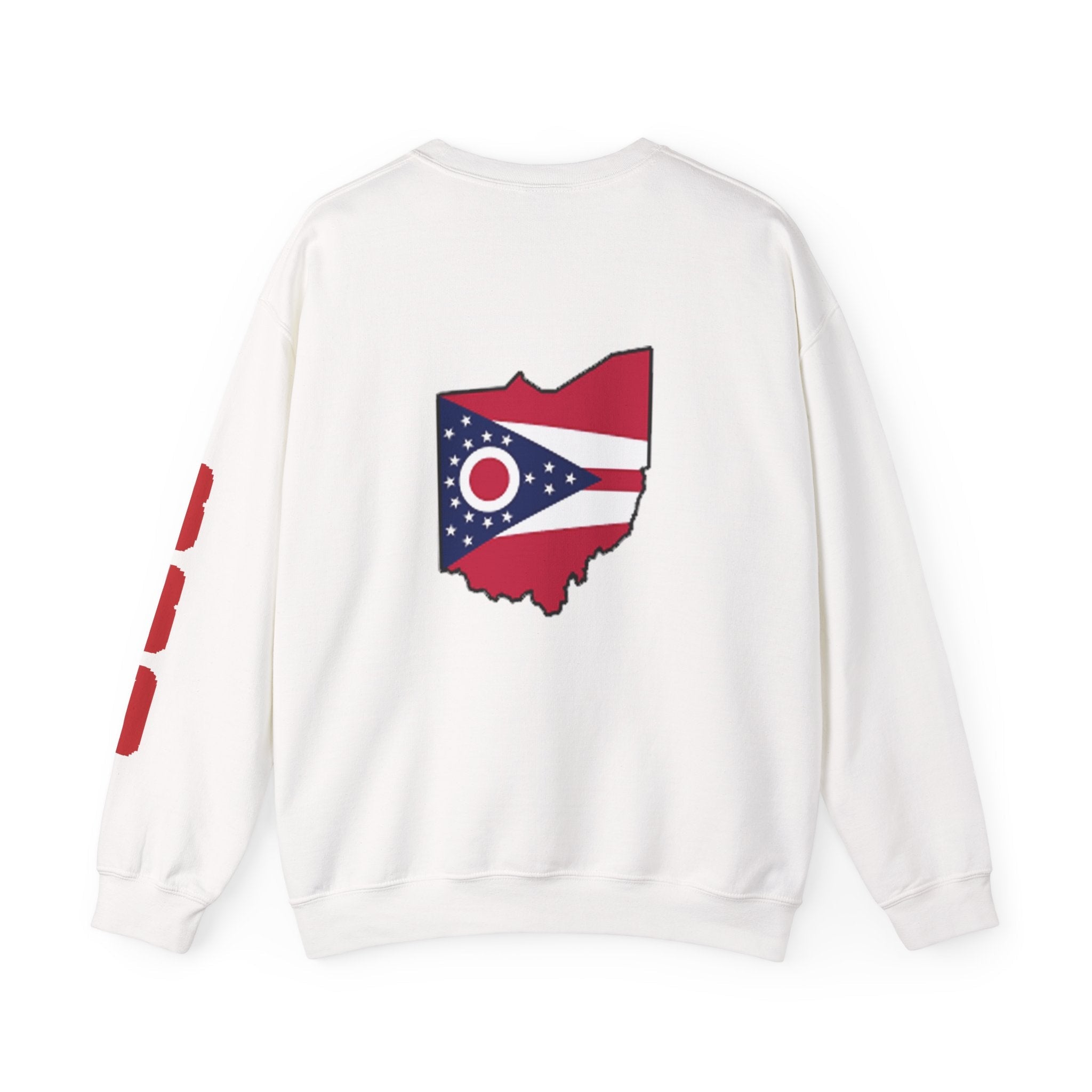 Ohio Flag Crewneck Sweatshirt — Youngstown Ohio State Pride Pullover - 314 Originals