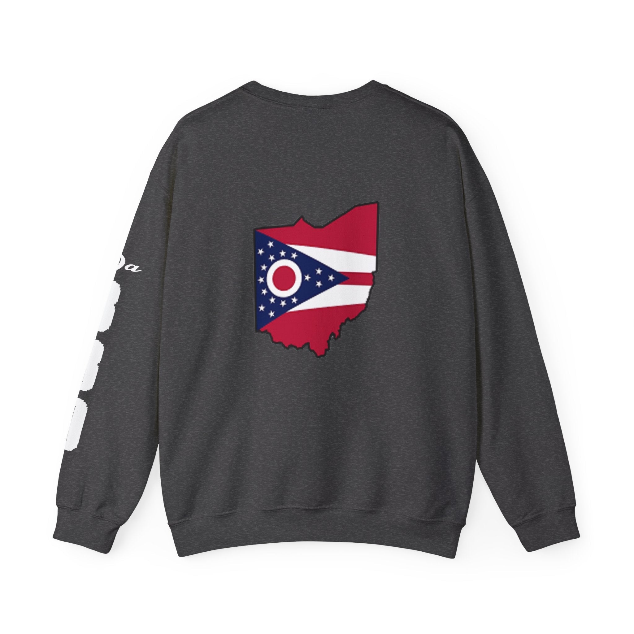 Ohio Flag Crewneck Sweatshirt — Youngstown Ohio State Pride Pullover - 314 Originals