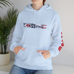 Ohio Flag Hoodie — State Outline with American Stars & Stripes Design - 314 Originals