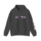Ohio Flag Hoodie — State Outline with American Stars & Stripes Design - 314 Originals