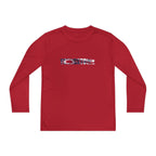 Ohio Flag Youth Long Sleeve Tee — Youngstown Text Graphic - 314 Originals