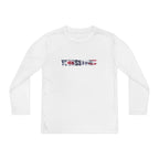 Ohio Flag Youth Long Sleeve Tee — Youngstown Text Graphic - 314 Originals