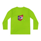Ohio Flag Youth Long Sleeve Tee — Youngstown Text Graphic - 314 Originals